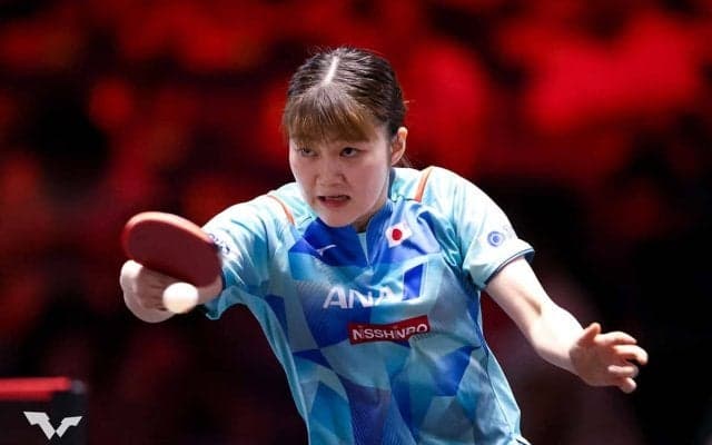 大藤沙月、世界29位のインド選手にストレート勝ち　第2Gはビハインドも好ラリーで形勢逆転、上位進出へ順当スタート【WTTチャンピオンズ重慶】