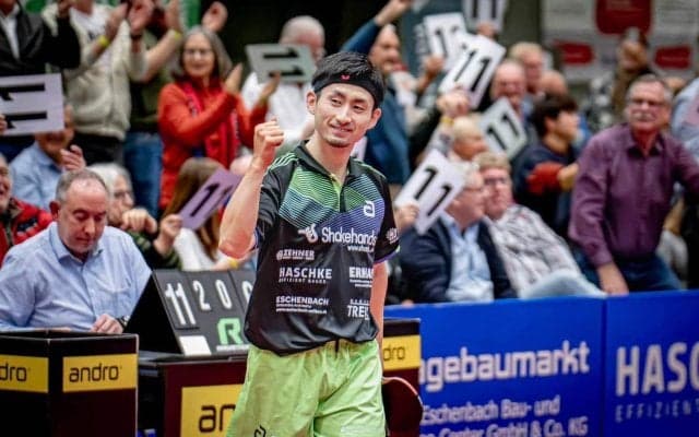 戸上隼輔のプライベートコーチに上田仁が就任！上田はブンデスリーガ今季限りで現役を引退