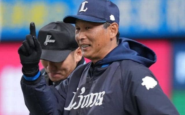 「監督になっても縁がないのか」西口西武の“ノーノー未遂”にXざわつく　OP戦5投手による継投「あと1死」で快挙逃す