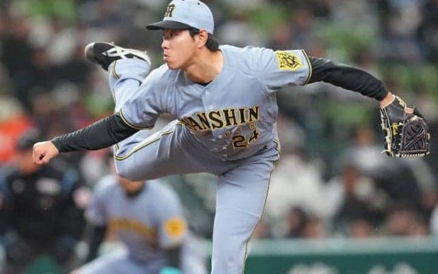 出た、安定の156キロ！フォークも140キロ超の圧巻ピッチング　ベルーナドーム初見参の阪神23歳ロマン腕が話題　球界OBも驚愕「本当に育成だったのかな？」