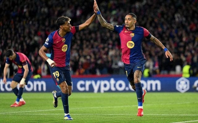 バルセロナが急逝ミニャロ医師に捧ぐベスト8進出！　ヤマルとハフィーニャのレフティーコンビ躍動でベンフィカ撃破【CL】