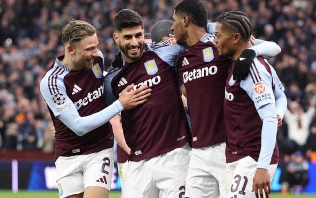 後半から出場アセンシオ2発のアストン・ビラが10人ブルージュに快勝、ベスト8ではエメリ古巣PSGと激突【CL】