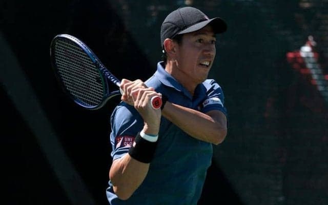 錦織圭、世界67位ナルディをストレートで下して2回戦進出。サービスに不安もリターンゲームで挽回[アリゾナ・テニス・クラシック]