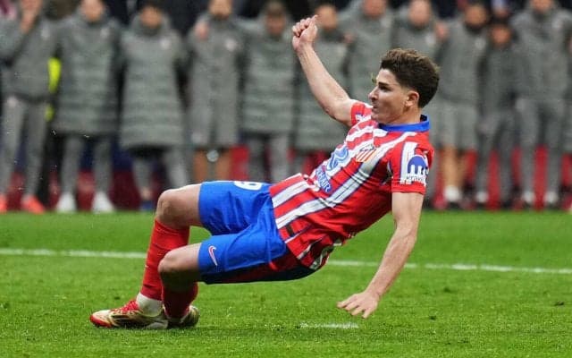 VARで失敗に覆ったアルバレスのPK、本人は2度蹴りの自覚なし「ボールに触れた感覚はなかった」