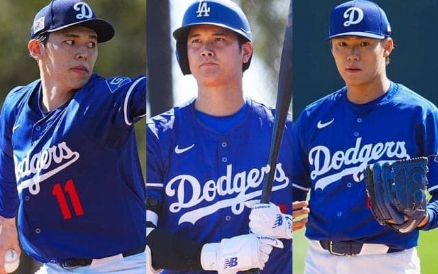 ド軍、東京開幕ロースター31人を発表　大谷翔平、山本由伸、佐々木朗希らメンバー入り