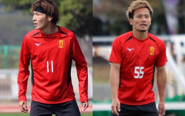 最下位の名古屋に痛手…C大阪戦で負傷のFW山岸祐也、DF徳元悠平が離脱
