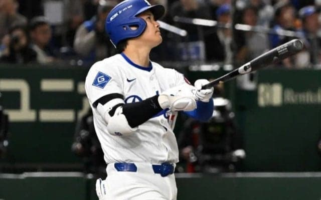 【ドジャース】大谷翔平、日本“凱旋1号”にスタンド大興奮　23年WBC以来730日ぶり　巨人・戸郷翔征撃ち