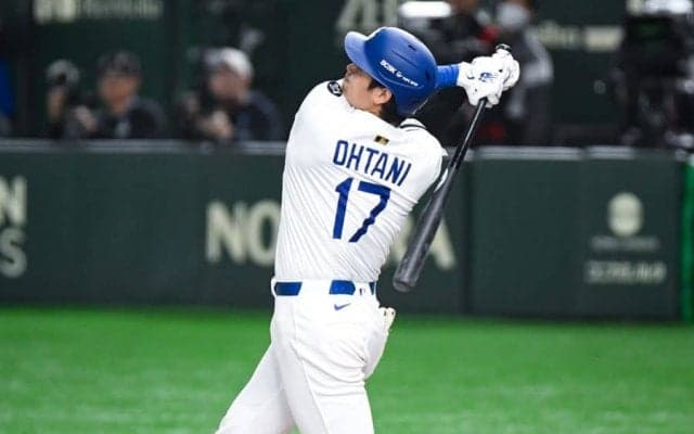 大谷翔平、話題の「金色ロゴ」の理由判明　選ばれし“6/6”…MLB公式発表