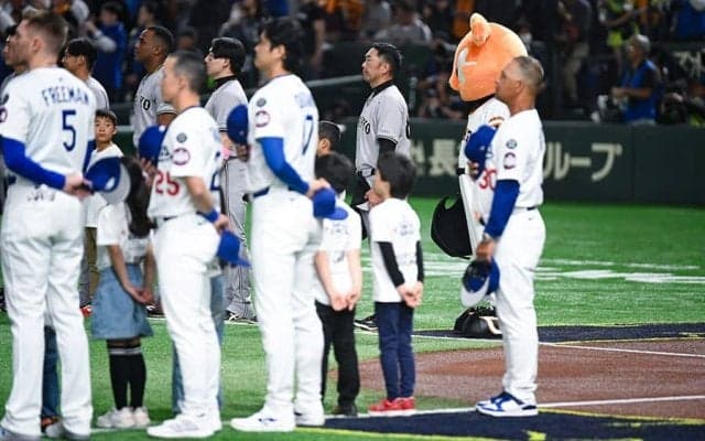 ドジャース-巨人戦中継に映らずも…試合後に広がった“光景”「感動しちゃう」