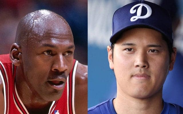 【MLB】大谷翔平の特別な存在感　NBAマイケル・ジョーダンと同列で語られる日本人アスリートが登場するなんて......