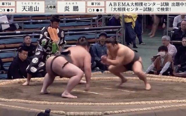 角界のアイドル・炎鵬、大ケガから幕下復帰し無傷の4連勝 “スター感あふれる”姿に大歓声「カッコいい」
