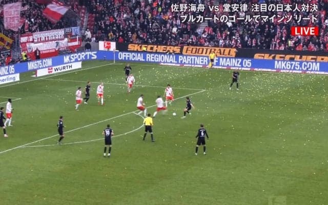 「はやっ！」佐野海舟、驚異の超加速でボール回収→絶品アウトサイドパス「えぐいな」「1人で攻撃も守備もするやん」「やっぱり日本代表で見たい」ファン仰天の一部始終