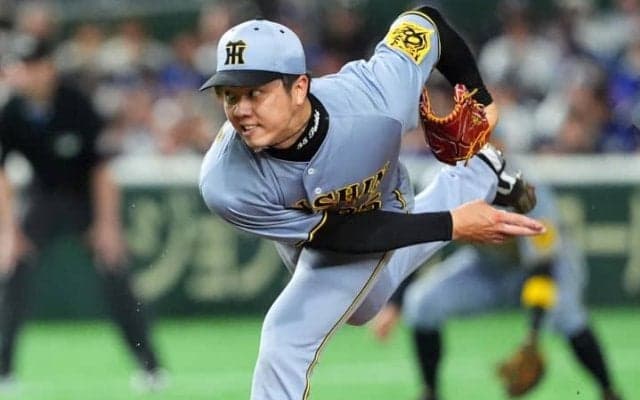 阪神　才木浩人、ドジャース相手に5回7奪三振無失点の圧巻ピッチング！　米メディアも反応「サイキをLA行きの飛行機に乗せるためにいくら支払う必要がある？」