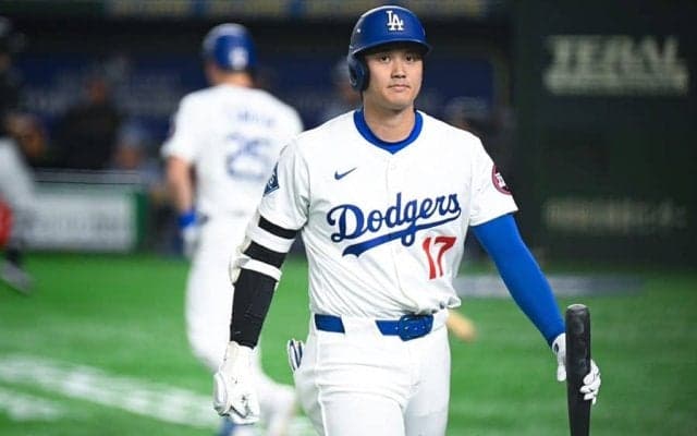 ド軍、まさかの完封負け　大谷翔平は2打数無安打→6回交代にドーム悲鳴、スネルは3失点