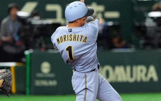 もはやメジャー級の値!? ド軍の怪腕コンビから放った森下翔太の驚異的打球に愕然　“虎の4番”の進化を見た「112.1」