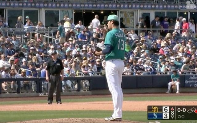 「ヒヤヒヤする」 藤浪晋太郎、“いつもと違う姿”に…「あれっ？どうしたん」 自作自演で大ピンチ→なんとか抑える「新球種かな」