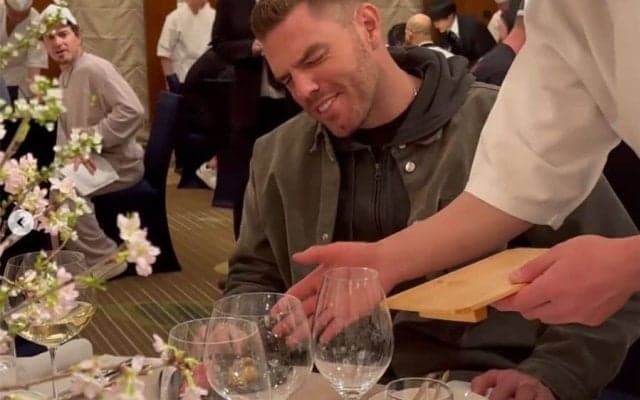 日本の高級品食し…ド軍主砲の態度一変　ファン注目「LAの寿司屋に出没したりして」