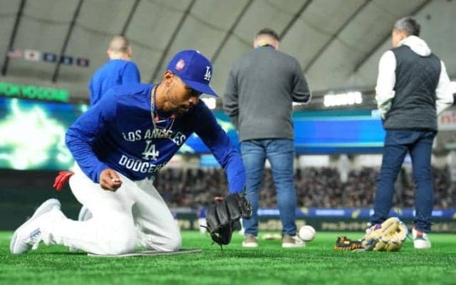 体調不良のベッツ「早めにLAに戻すことを検討」東京開幕戦2試合欠場へ　代わりに遊撃を守るのは？　米報道