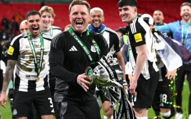 カラバオカップ初戴冠のニューカッスル、ハウ監督は2年前の苦い経験を生かす｢気を散らすものを排除した｣