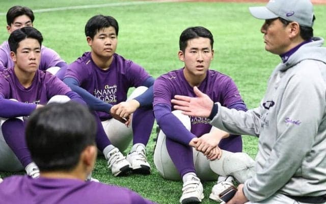 中学「オール5」の花巻東主将　目指すは米国大学「野球も勉強も」