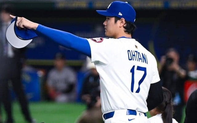 大谷翔平の背中に“違和感”　たった6人の金色の正体「クールなアイデア」