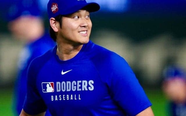 大谷翔平が厨房前で…レアな1枚に「特別感」　ベンチ裏の“激写”「もっと見たい」