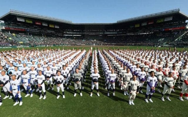 32校が頂点目指し熱戦　春の選抜高校野球が甲子園で開幕