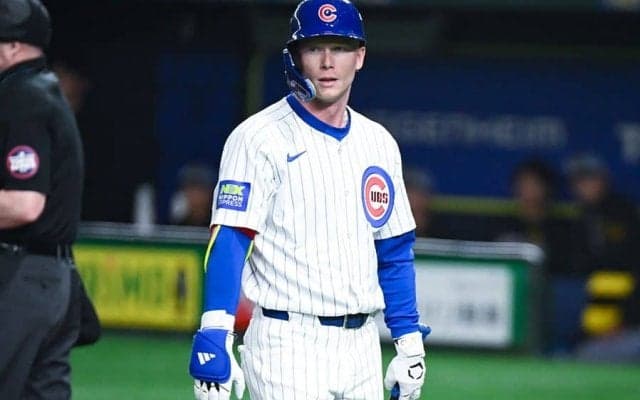 日本ファン釘付けの背中が「限界突破」　カブス22歳の“ハム野手超え”が「初めて見た」