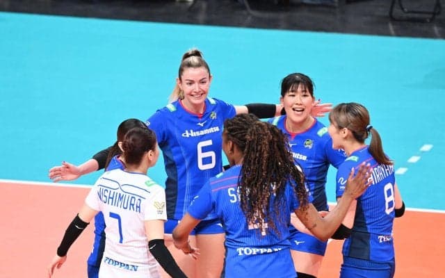 SVリーグ女子　SAGA久光、埼玉上尾、東レ滋賀のチャンピオンシップ進出が決定