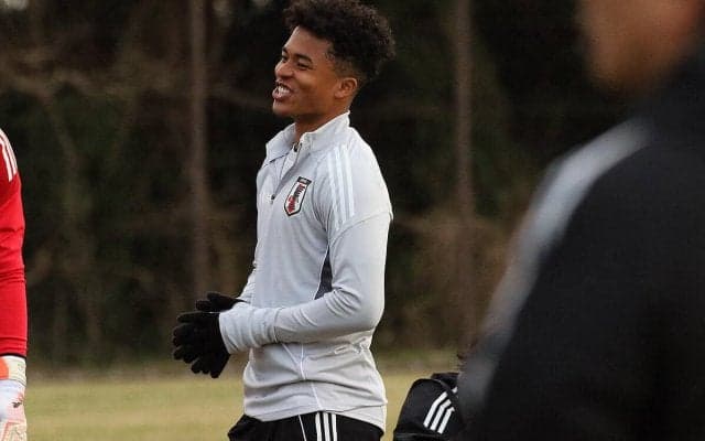 自身の立ち位置理解もW杯予選初出場目指すMF藤田譲瑠チマ「チャンスが回ってきたら自分のプレーをしっかり見せたい」