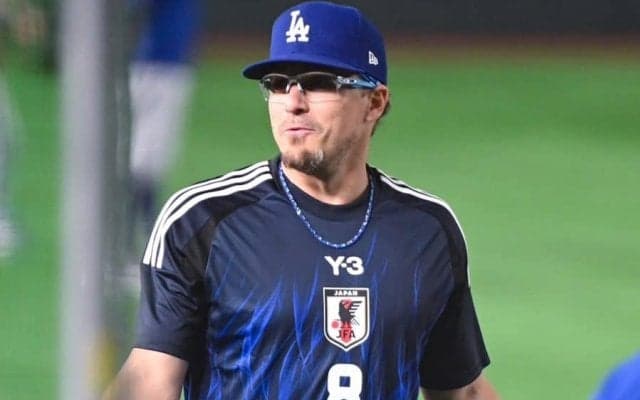 「和食は最高だった」ド軍キケが振り返る“夕食会”　マグロ解体ショーに鉢巻姿披露