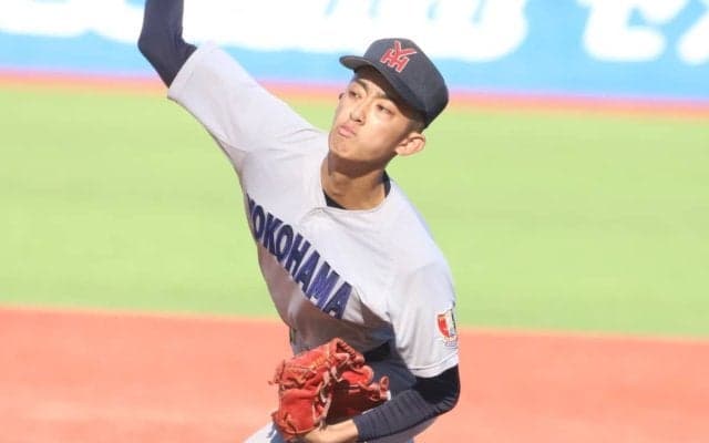 横浜は期待の151キロ右腕が先発！昨秋はスーパー1年生として大活躍【横浜vs市和歌山　スタメン】