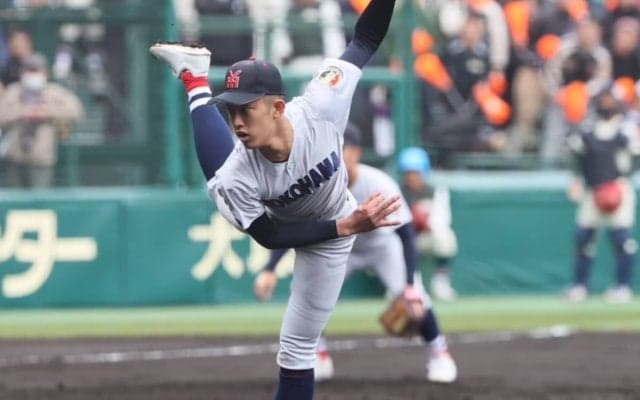 横浜怪物右腕、高校2年生歴代最速タイの152キロマークも、課題はスタミナ面か【センバツ】