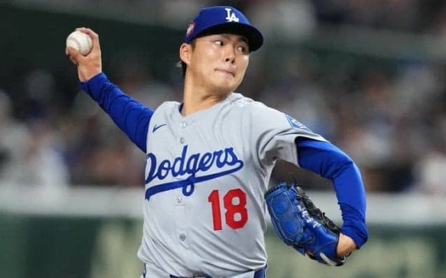 開幕戦勝利で「サイ・ヤング賞候補」と“絶賛の嵐”　山本由伸は「別人の投手として戻ってきた」LA地元紙が見解