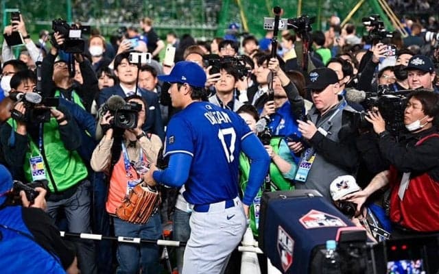 ド軍開幕戦にいた超VIP「来日されてるとは！」　日本人混乱「えええ！」