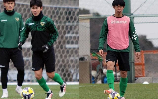 今季東京V加入の平川怜＆鈴木海音、ルヴァンカップ長野戦をポジション奪取足掛かりに「ギラギラした気持ちはずっと持ち続けている」