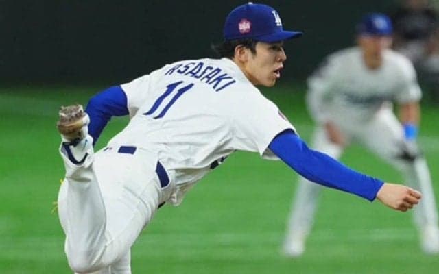 佐々木朗希、初陣で露呈した“課題”　LA記者は問題視「どんどん悪化している」