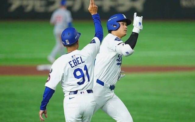 大谷翔平、自己最速1号で開幕2連勝に貢献　佐々木朗希は3回1失点デビュー