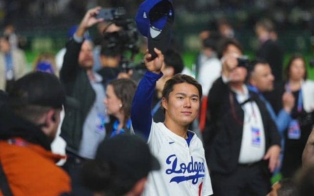 山本由伸、日本満喫の同僚が「嬉しかった」　東京Sの熱狂に感謝「想像以上」