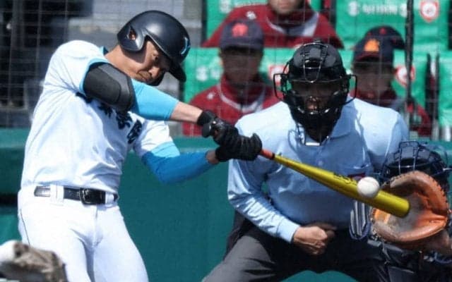 山梨学院が天理破り、3大会連続の2回戦進出　センバツ