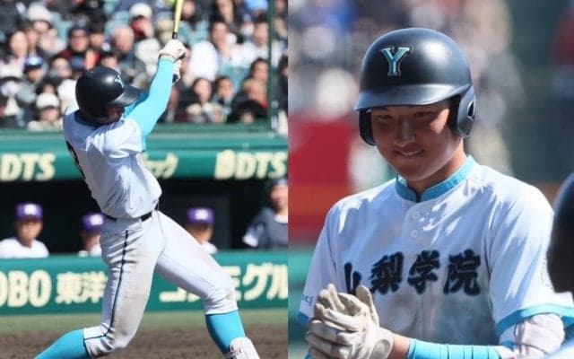 194センチ以上の存在感、「ポスト大谷翔平」山梨学院の菰田が2安打で甲子園ファンを魅了【25年センバツ・輝きを放った球児たち】


