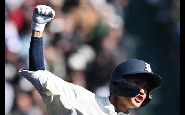 壱岐・山口「球場の半分以上が壱岐の人ではないかと」　センバツ