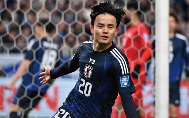史上最速！日本代表8度目のW杯出場が決定！ 久保建英が躍動1G1A、途中出場の鎌田大地が先制点【2026W杯アジア最終予選】