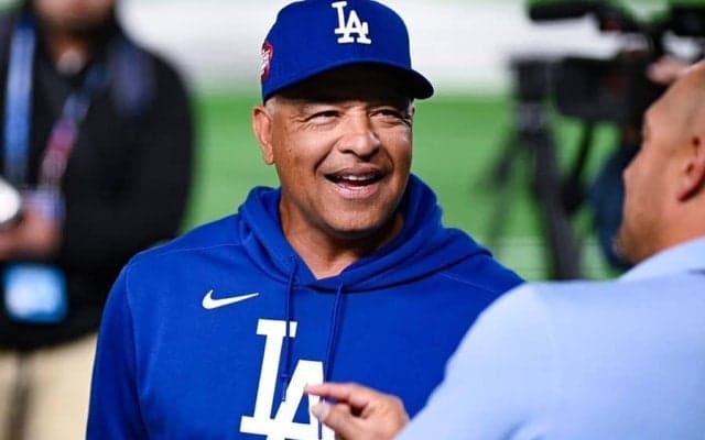 ド軍指揮官が大はしゃぎした“大物日本人俳優”　東京Dで漂う貫禄「来てるんだ」