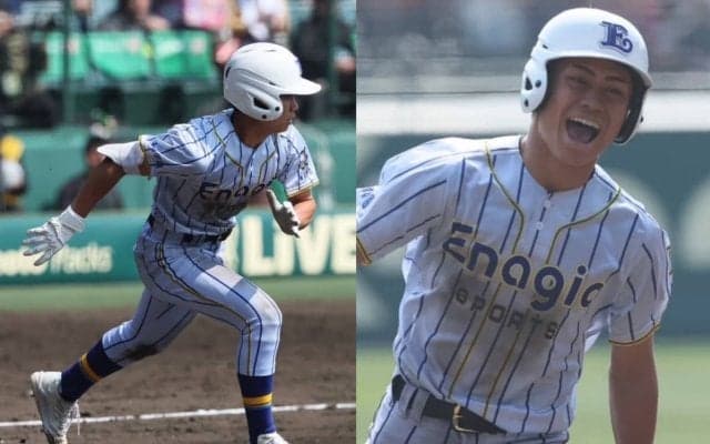 エナジックスポーツの「顔」、1番打者のイーマンが「俊足＆4安打＆攻守」で躍動し甲子園初勝利導く【25年センバツ・輝きを放った球児たち】

