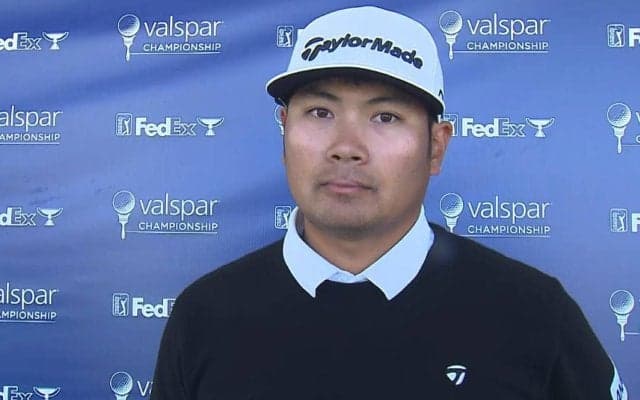 久常涼、バーディ量産で2位浮上　4つ伸ばした後半は「つく位置が良かった」