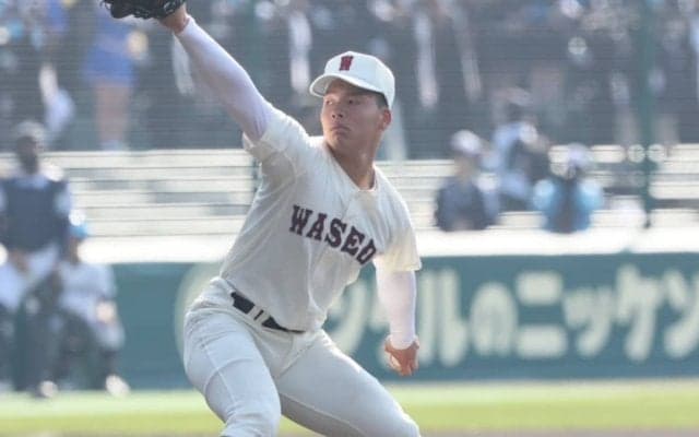 早稲田実業の好左腕が名門・高松商相手に5回無失点の快投！【センバツ】