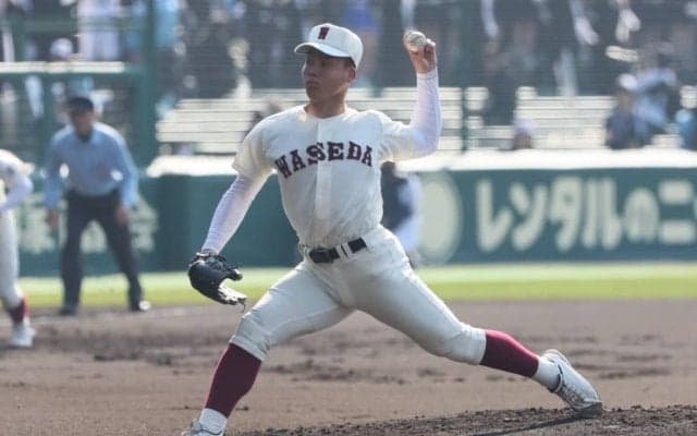 早稲田実が101年前の決勝のリベンジに成功！エース主将の左腕・中村が8回1失点＆4安打3打点の大活躍【25年センバツ】



