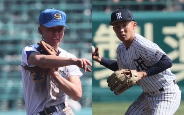 両校の遊撃手は「本当に高校生？」好守備連発でSNSから称賛の声続出【センバツ】