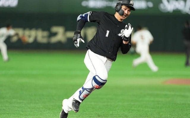 ロッテ藤原、ランニング本塁打「頑張って走りました」　14秒でダイヤモンド一周…場内騒然